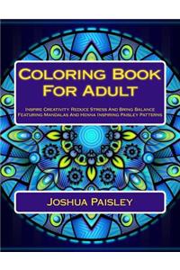 Coloring Book For Adult