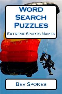 Word Search Puzzles Extreme Sports Names