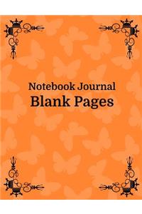 Notebook Journal Blank Pages