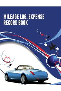 Mileage Log, Expense Record Book
