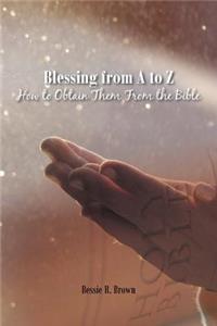 Blessings from A to Z