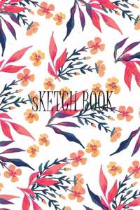 sketch book cute Notebook for Drawing, Writing, Painting, Sketching or Doodling 8.5*11