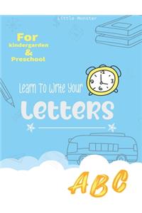 Alphabet Trace the Letters