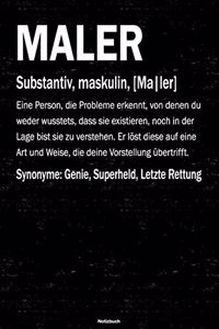 Maler Notizbuch