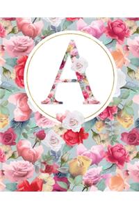 Letter a Lined Journal