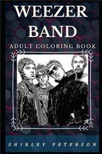 Weezer Band Adult Coloring Book