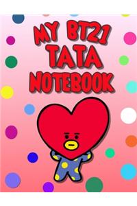 My BT21 TATA Notebook for BTS ARMYs