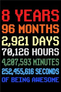 8 Years Of Being Awesome