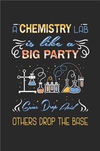 A Chemistry Lab Is Like A Big Party