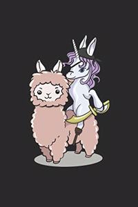 Pirate Unicorn Riding Llama