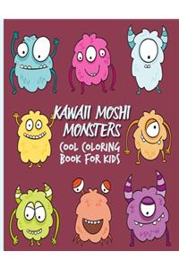 Kawaii Moshi Monsters Cool Coloring Book For Kids