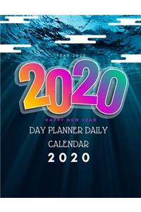 Day Planner Daily Calendar 2020