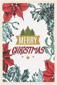 Christmas & Holiday Notebook - Blank Lined Journal Notebook for Writing Notes