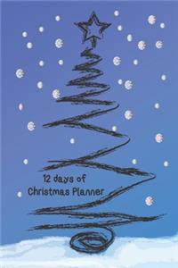 12 Days of Christmas Planner