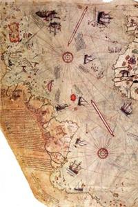 Piri Reis Antique World Map Journal