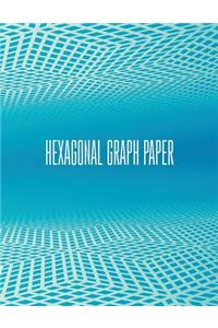 Hexagonal Graph Paper - Organic Chemistry - 150 Pages 1/4 Inch Hexagons