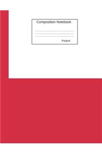 Poland Composition Notebook