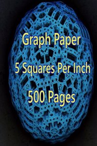 Graph Paper 5 Squares Per Inch 500 Pages: Composition Notebook For College Students, Math and Science Classes, Back To School Supplies