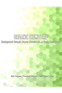 Organic Chemistry Hexagonal Graph Paper Notebook, .2 inch Hexagons, 200 pages