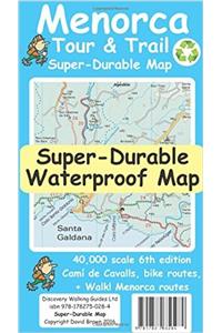 Menorca Tour & Trail Super-Durable Map