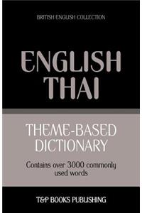 Theme-based dictionary British English-Thai - 3000 words
