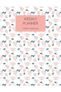 Weekly Planner Twenty Nineteen