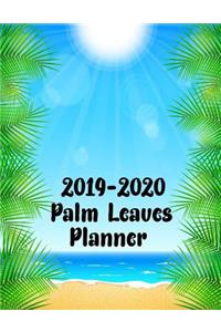 2019-2020 Palm Leaves Planner