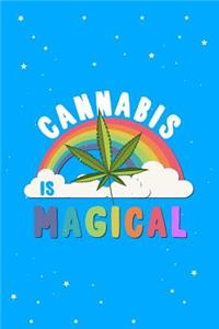 Cannabis Is Magical Weed 420 Journal Notebook
