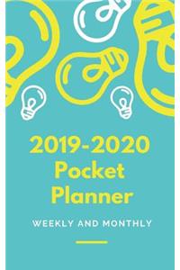 2019-2020 Pocket Planner Weekly and Monthly