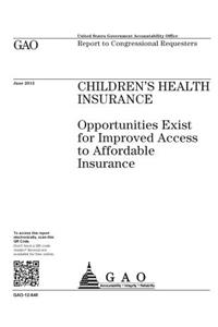 Childrens health insurance