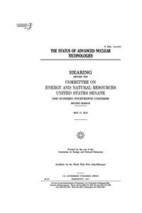 The status of advanced nuclear technologies