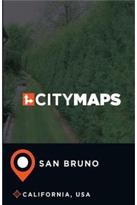 City Maps San Bruno California, USA