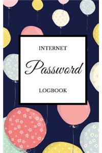 Password Journal: Internet Password Logbook Notebook /Website Security/ Protect Usernames and Passwords