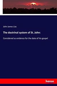 doctrinal system of St. John