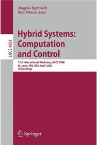 Hybrid Systems: Computation and Control