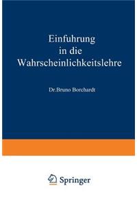 Einführung in Die Wahrscheinlichkeitslehre