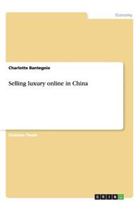 Selling luxury online in China