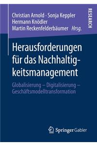 Herausforderungen für das Nachhaltigkeitsmanagement
