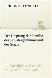 Ursprung Der Familie, Des Privateigenthums Und Des Staats