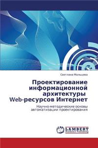 Proektirovanie Informatsionnoy Arkhitektury Web-Resursov Internet