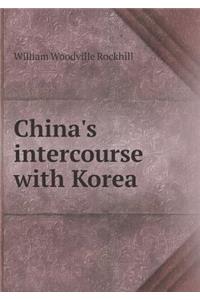 China's Intercourse with Korea