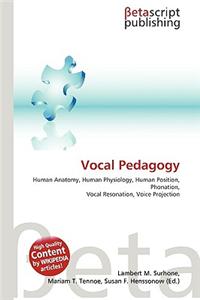 Vocal Pedagogy