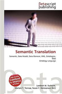 Semantic Translation