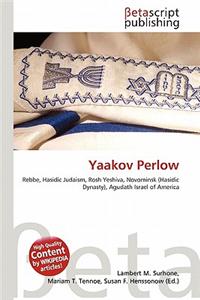 Yaakov Perlow