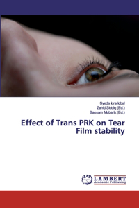 Effect of Trans PRK on Tear Film stability