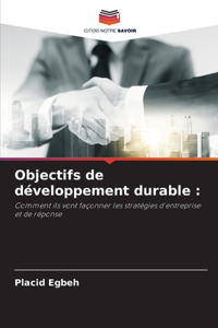 Objectifs de développement durable