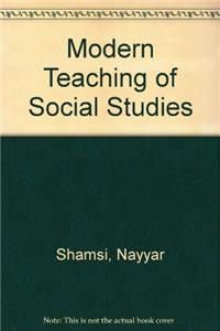 Modern Teaching of Social Studies