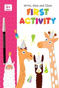 First Activity - Write, Wipe and Clean Book