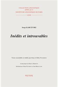 Inedits Et Introuvables