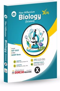 DINESH New Millennium Biology Book for Class 10 (2025-2026 Session) | Complete CBSE Syllabus Coverage with NCERT Solutions + Exemplar Problems